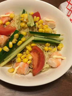 えび×マヨ冷麺-レシピのメイン写真