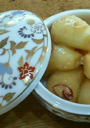 らっきょうの味噌漬け-レシピのメイン写真