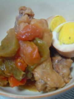 鶏肉のさっぱり煮+トマト-レシピのメイン写真