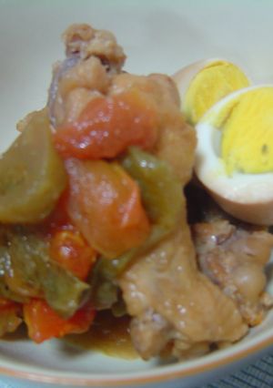 鶏肉のさっぱり煮＋トマト-レシピのメイン写真