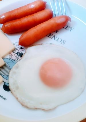 多分失敗しない基本の目玉焼き-レシピのメイン写真