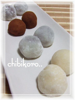 簡単一口生チョコ大福✿-レシピのメイン写真