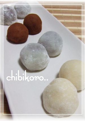 簡単一口生チョコ大福✿-レシピのメイン写真
