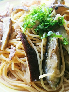 宗田節粉で和風パスタ-レシピのメイン写真