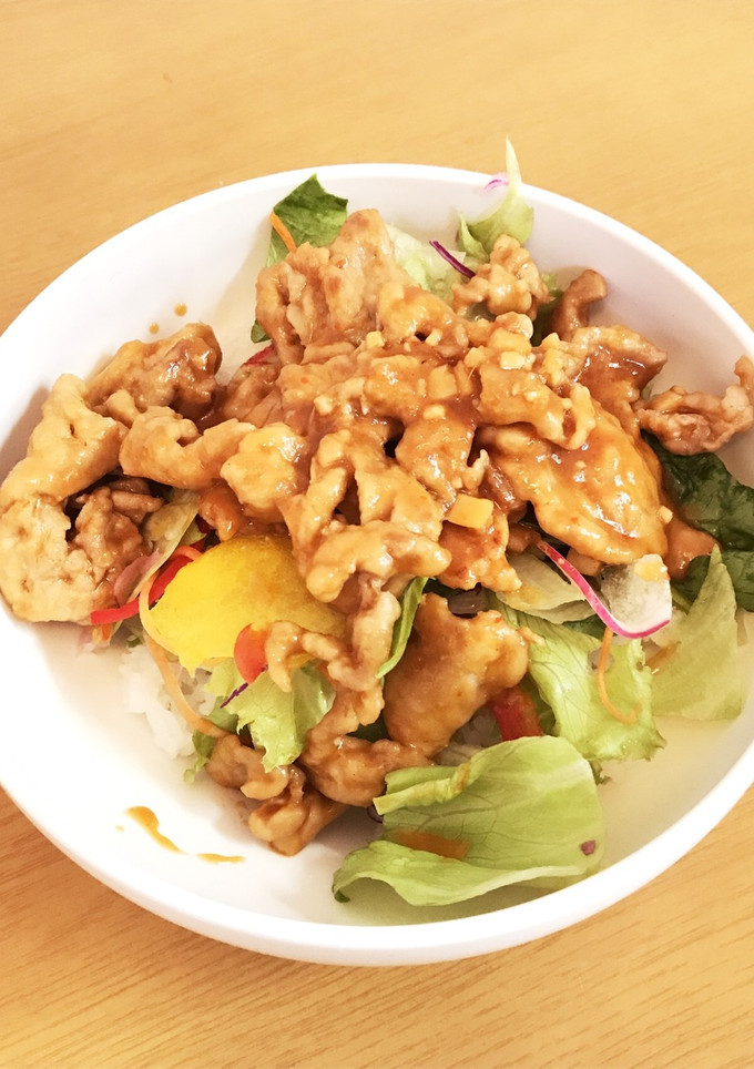 豚丼 酢 生姜焼き風 ゆうこりん-レシピのメイン写真