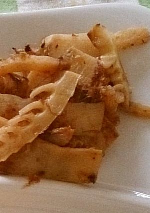 マヨと醤油の筍炒め-レシピのメイン写真