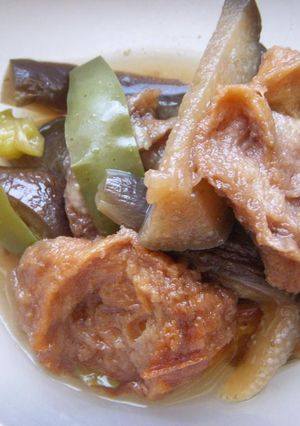 麩とナスのお酢煮-レシピのメイン写真