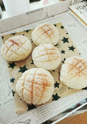 メロンパンのパン生地-レシピのメイン写真
