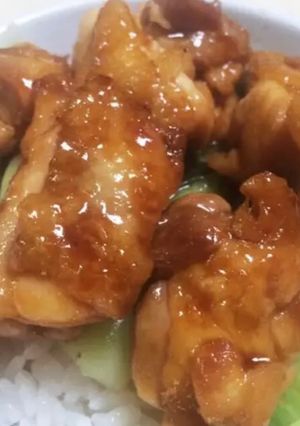 簡単！鶏もも肉の焼き鳥丼(タレ別保存用)-レシピのメイン写真