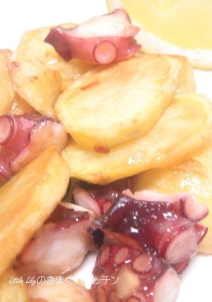 たことジャガイモのバター醤油-レシピのメイン写真