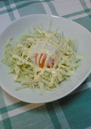 温泉卵の❀キャベぽん❀サラダ-レシピのメイン写真