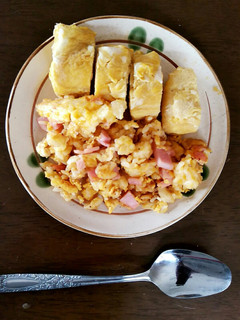 卵焼きと卵チャーハンの卵ワンプレート-レシピのメイン写真