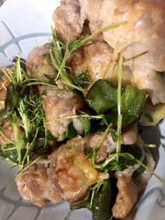 ピーマンと豆苗とチーズの肉巻き-レシピのメイン写真