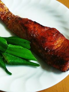 鮭のカレームニエル(減塩レシピ)-レシピのメイン写真