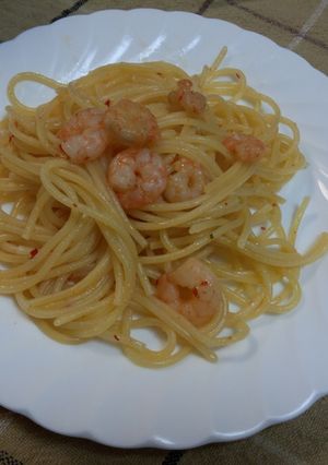 海老のペペロンチーニ-レシピのメイン写真