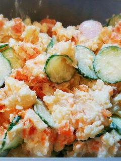 *しっとり甘い♡炊飯器ポテトサラダ*-レシピのメイン写真