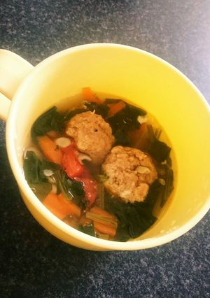 肉団子スープ~1才2ヶ月幼児食-レシピのメイン写真