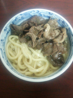 牛肉釜玉うどん-レシピのメイン写真