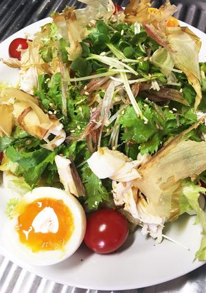 夏にピッタリサラダうどん-レシピのメイン写真