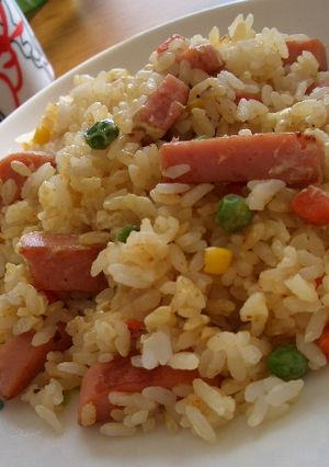 コンソメ　マヨネーズ炒飯-レシピのメイン写真
