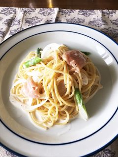 土日、簡単♪カルボナーラ風冷製パスタ-レシピのメイン写真
