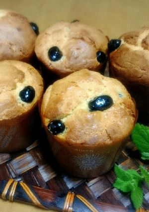 ❁クリームチーズと黒豆のマフィン❁-レシピのメイン写真