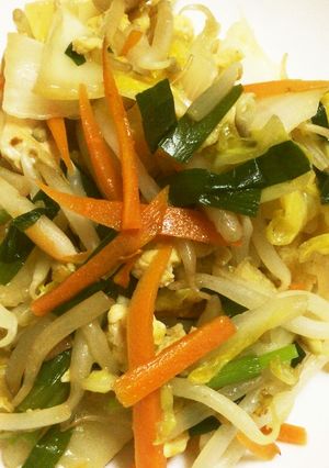 超楽々 肉野菜炒め 鶏肉編 TAKE1-レシピのメイン写真