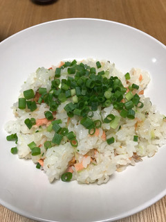ハラスの脂が美味~~~鮭のごはん-レシピのメイン写真