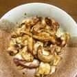 イカゲソバターしょうゆ炒め