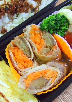 万能味噌ダレで！豚肉の味噌バター巻き♪-レシピのメイン写真