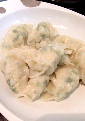 簡単ヘルシーパクチー水餃子-レシピのメイン写真