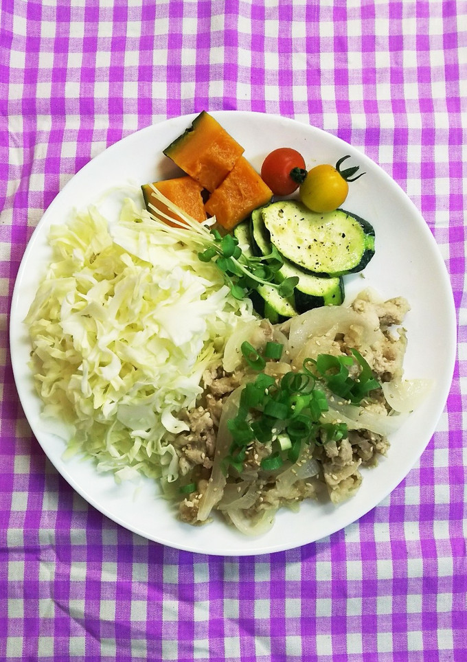 豚しゃぶ肉と新玉ねぎのすりおろし炒め-レシピのメイン写真