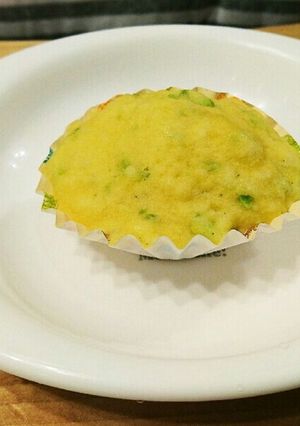 コーンとお豆のパンケーキ☆離乳食おやつ-レシピのメイン写真