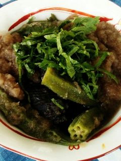 ナスとオクラのみぞれ煮-レシピのメイン写真