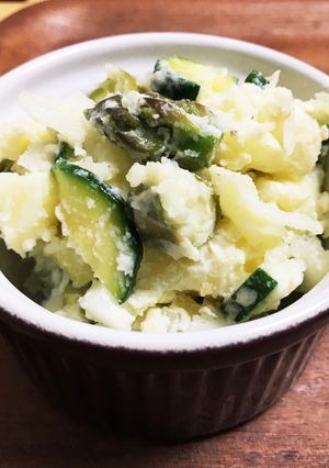 お野菜しゃきしゃき♢グリーンポテトサラダ-レシピのメイン写真