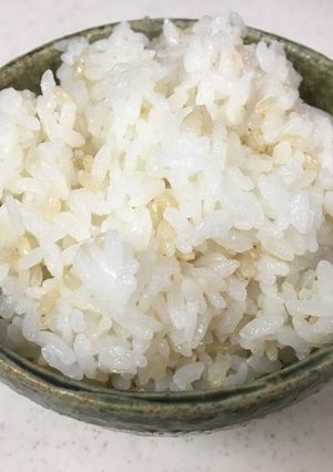 玄米入りご飯(白米と玄米のベスト比率☆)-レシピのメイン写真