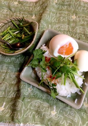 パクチー好きのパクチーごはんwith卵-レシピのメイン写真