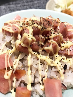 簡単ハムマヨごはん★おにぎりの具にも★-レシピのメイン写真