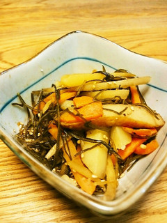 じゃがいもと昆布のきんぴら~給食風~-レシピのメイン写真