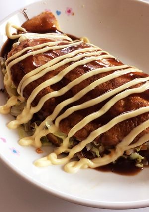準備から15分で出来る！とん平焼き風-レシピのメイン写真