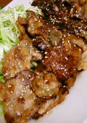 薄切り肉で★豚の生姜焼き-レシピのメイン写真