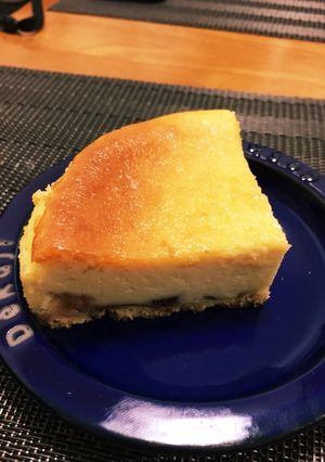 混ぜて焼くだけ〜チーズケーキ-レシピのメイン写真