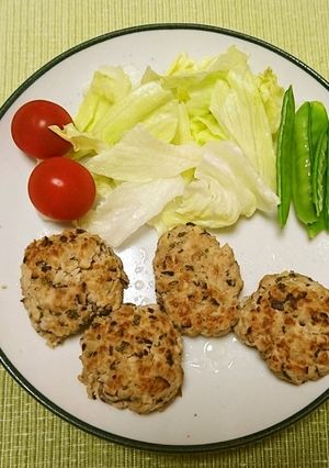 椎茸たっぷりミニハンバーグ(酢生姜入り)-レシピのメイン写真