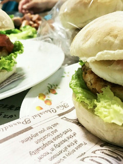 魚介と野菜のハンバーガー-レシピのメイン写真