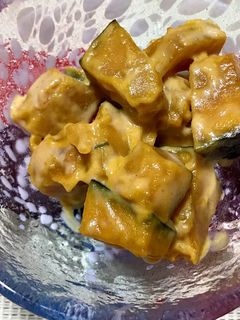 かぼちゃのオーロラソース和え★-レシピのメイン写真