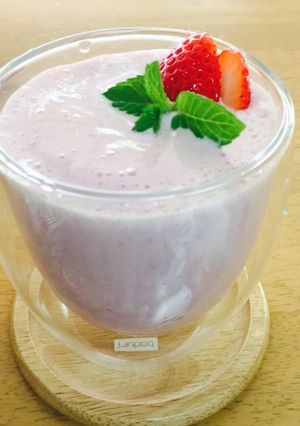 ストロベリーシェイク-レシピのメイン写真