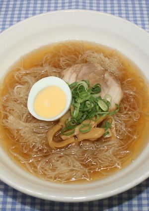 ドライベジ麺☆乾燥大根麺で醤油ラーメン風-レシピのメイン写真