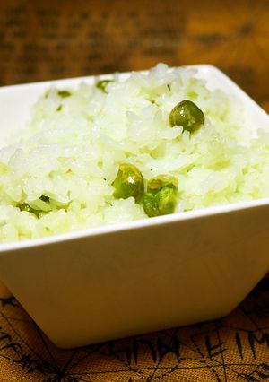 グリーン豆ごはん-レシピのメイン写真