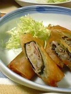 簡単!豚肉とモヤシのヘルシー春巻-レシピのメイン写真