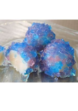 レンジで簡単 和菓子 紫陽花の作り方-レシピのメイン写真